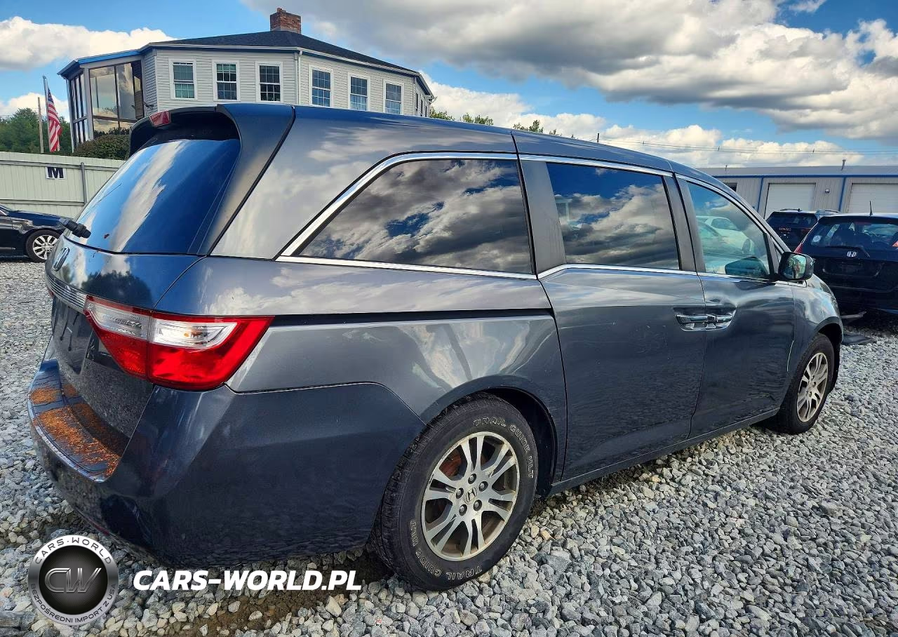 2011 Honda Odyssey Exl VIN:5FNRL5H69BB024662 - 3