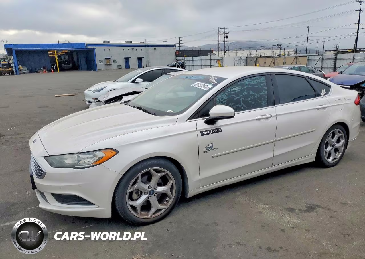 2017 Ford Fusion Se VIN:3FA6P0HD1HR299626 - 1