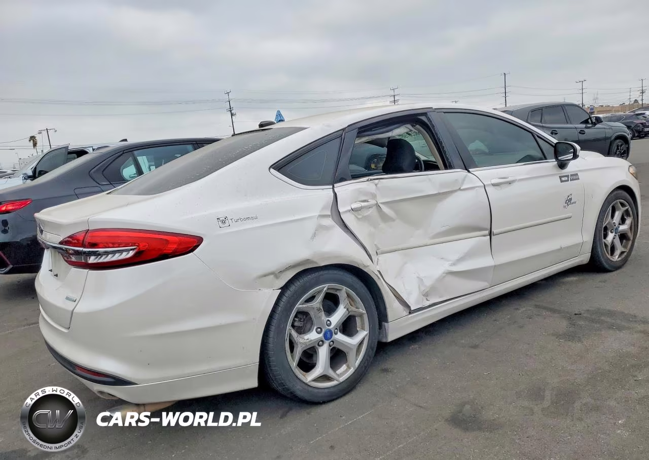 2017 Ford Fusion Se VIN:3FA6P0HD1HR299626 - 3