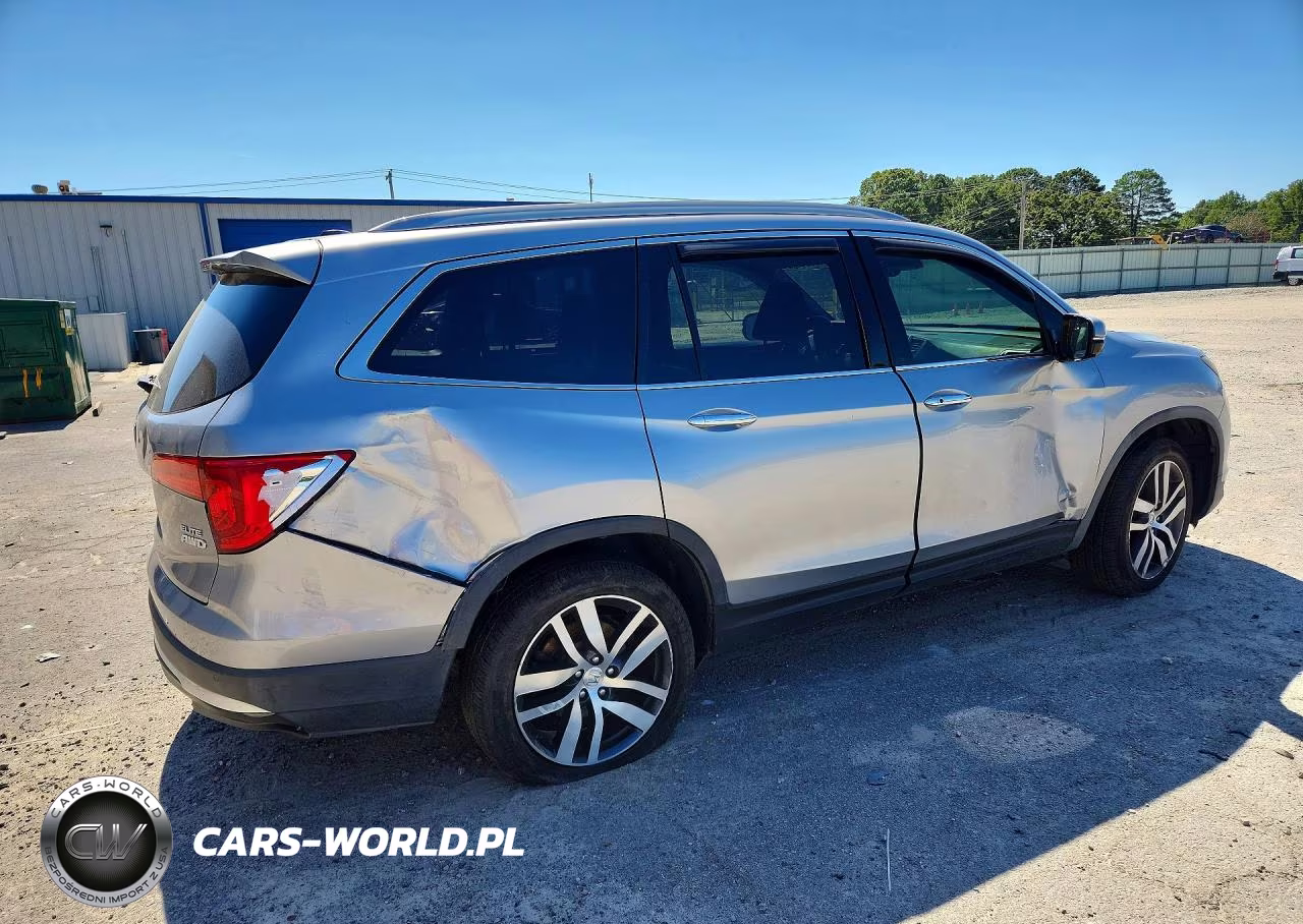 2016 Honda Pilot Elite VIN:5FNYF6H02GB121360 - 3