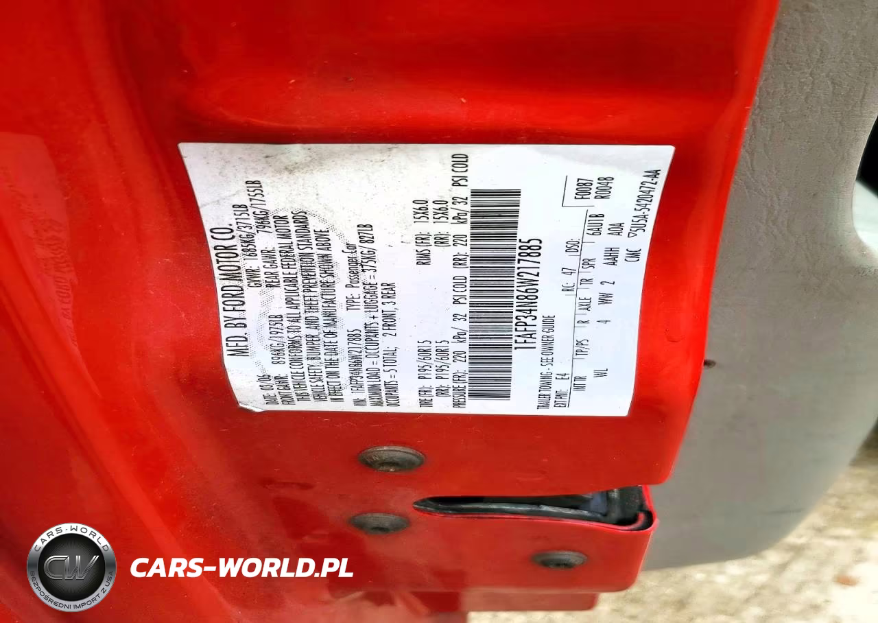 2006 Ford Focus Zx4 VIN:1FAFP34N86W217885 - 12