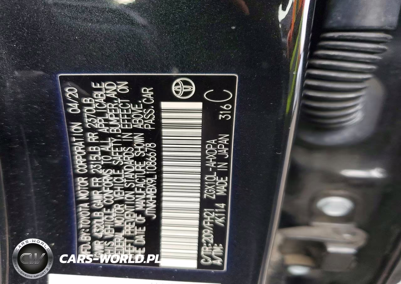 2020 Toyota C-Hr Le VIN:JTNKHMBX9L1086678 - 13
