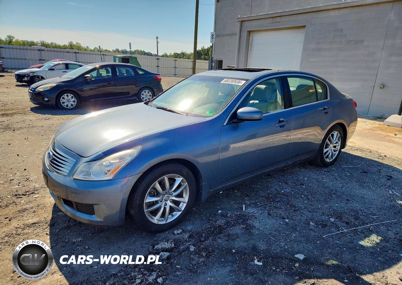 2008 Infiniti G35 Base VIN:JNKBV61E68M206238 - 1