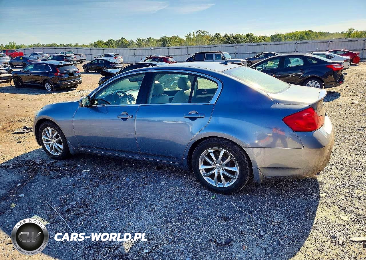 2008 Infiniti G35 Base VIN:JNKBV61E68M206238 - 2