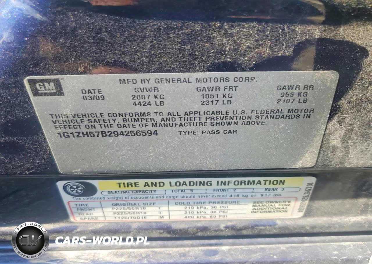 2009 Chevrolet Malibu 1Lt VIN:1G1ZH57B294256594 - 12