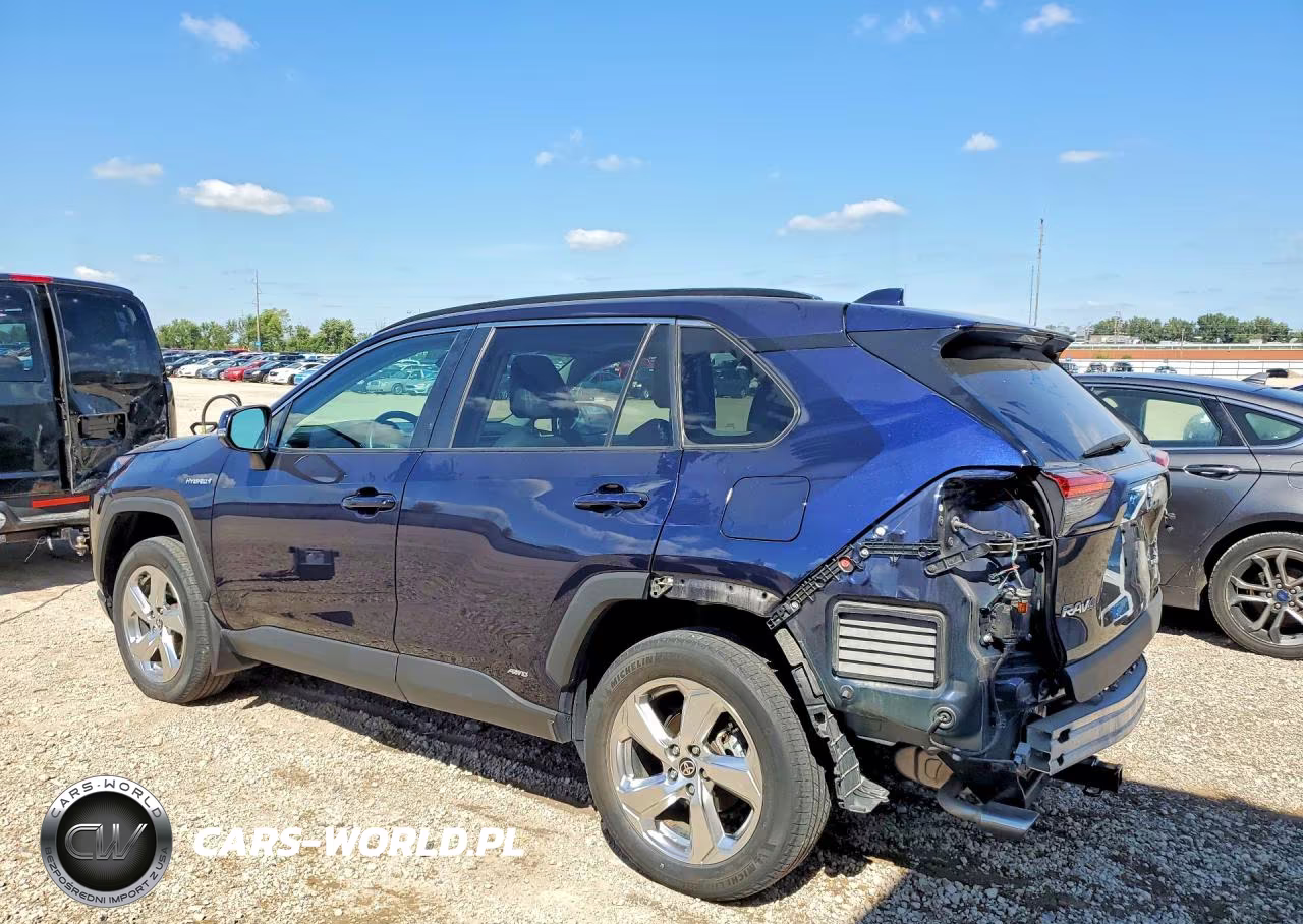 2021 Toyota Rav4 Hybrid Xle Premium VIN:2T3B6RFV9MW019615 - 2