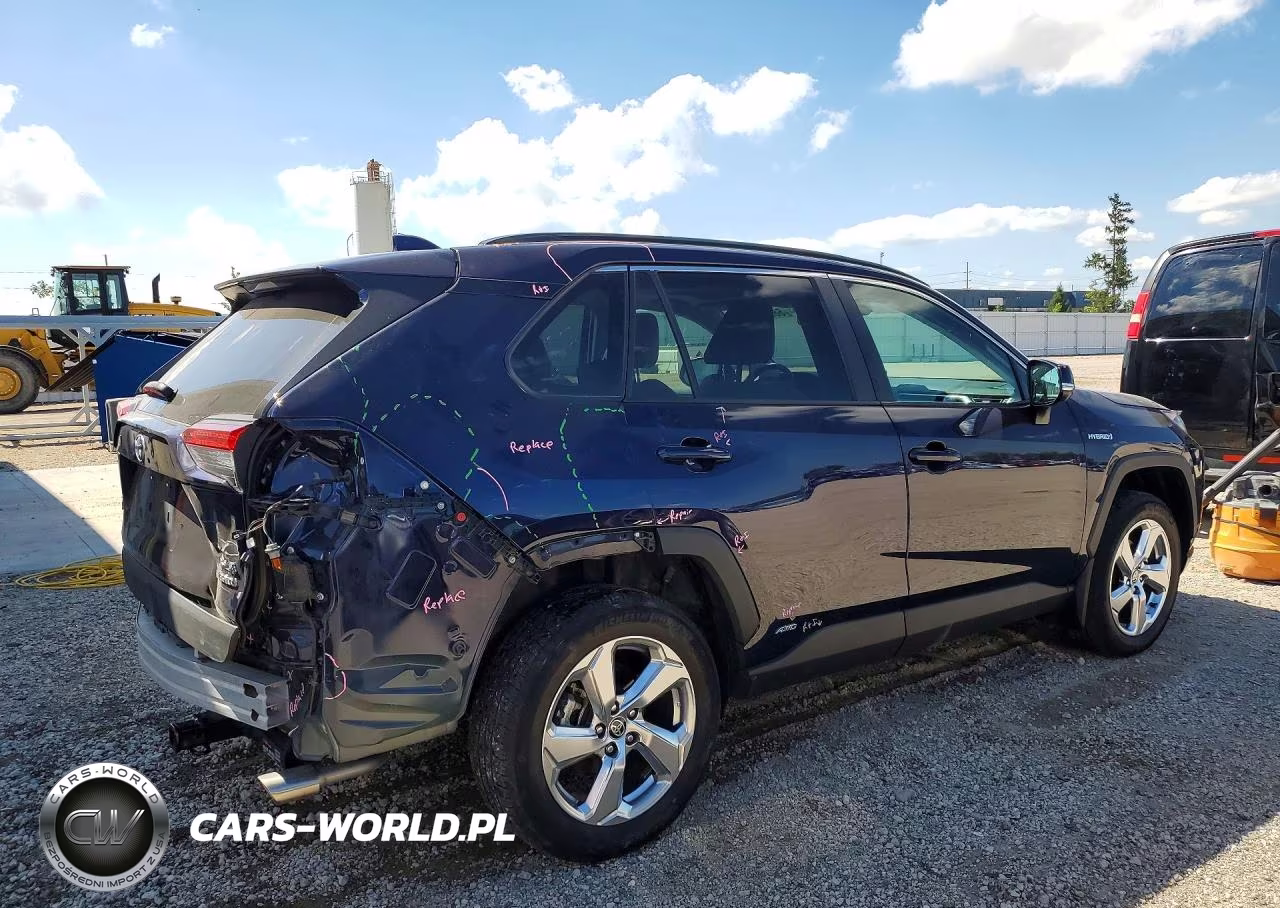 2021 Toyota Rav4 Hybrid Xle Premium VIN:2T3B6RFV9MW019615 - 3