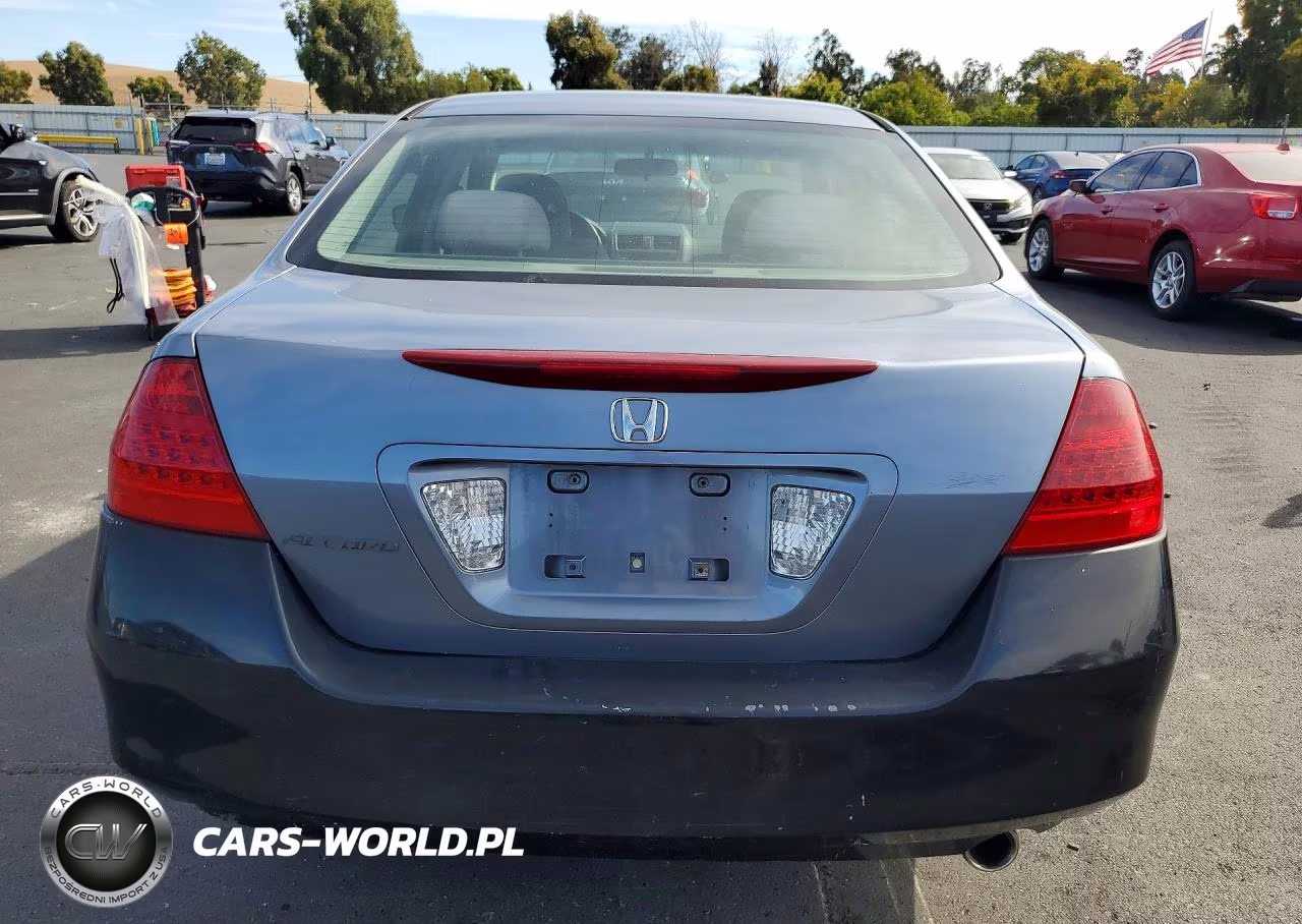 2007 Honda Accord Ex VIN:1HGCM567X7A195825 - 6