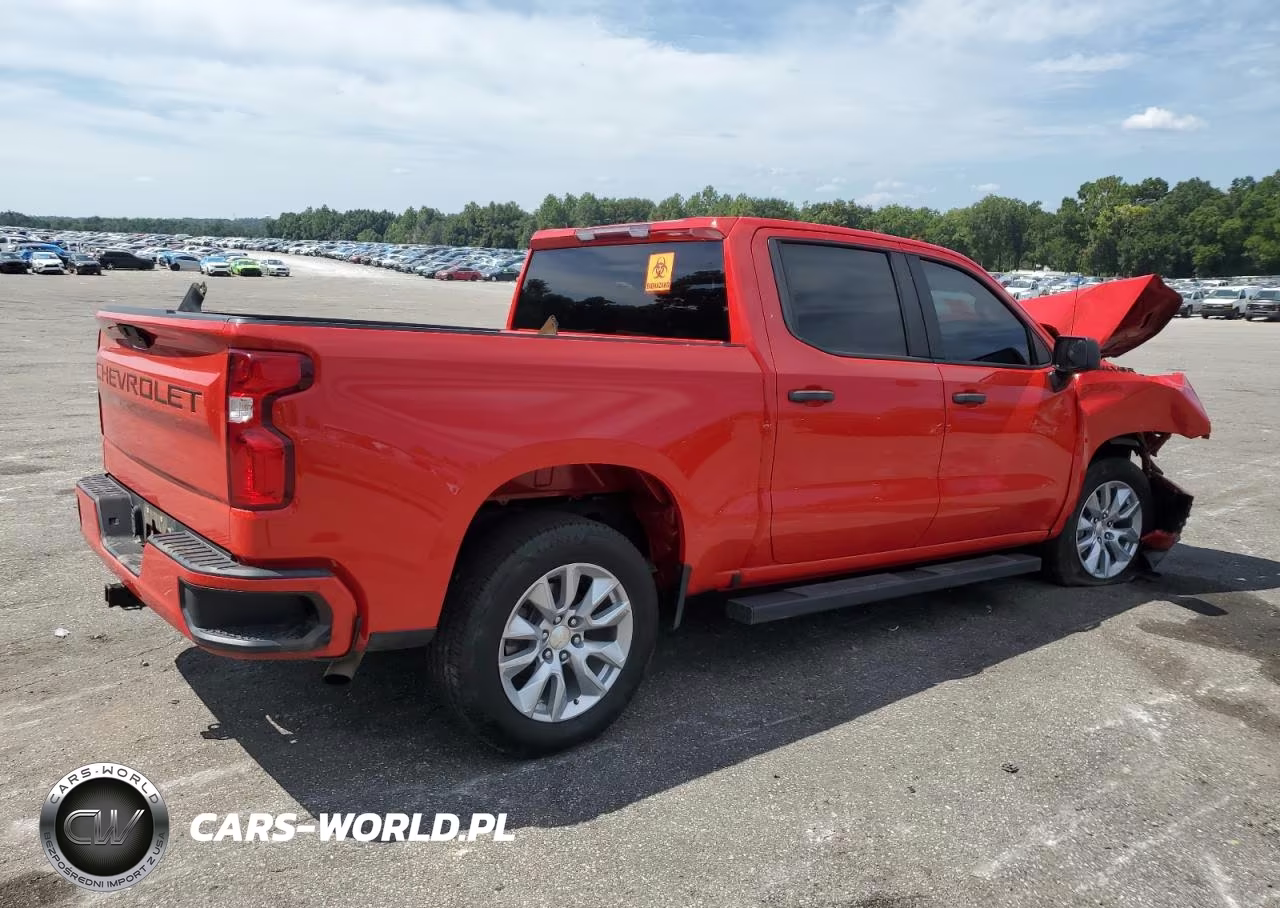 2021 Chevrolet Silverado C1500 Custom VIN:3GCPWBEK0MG239939 - 3