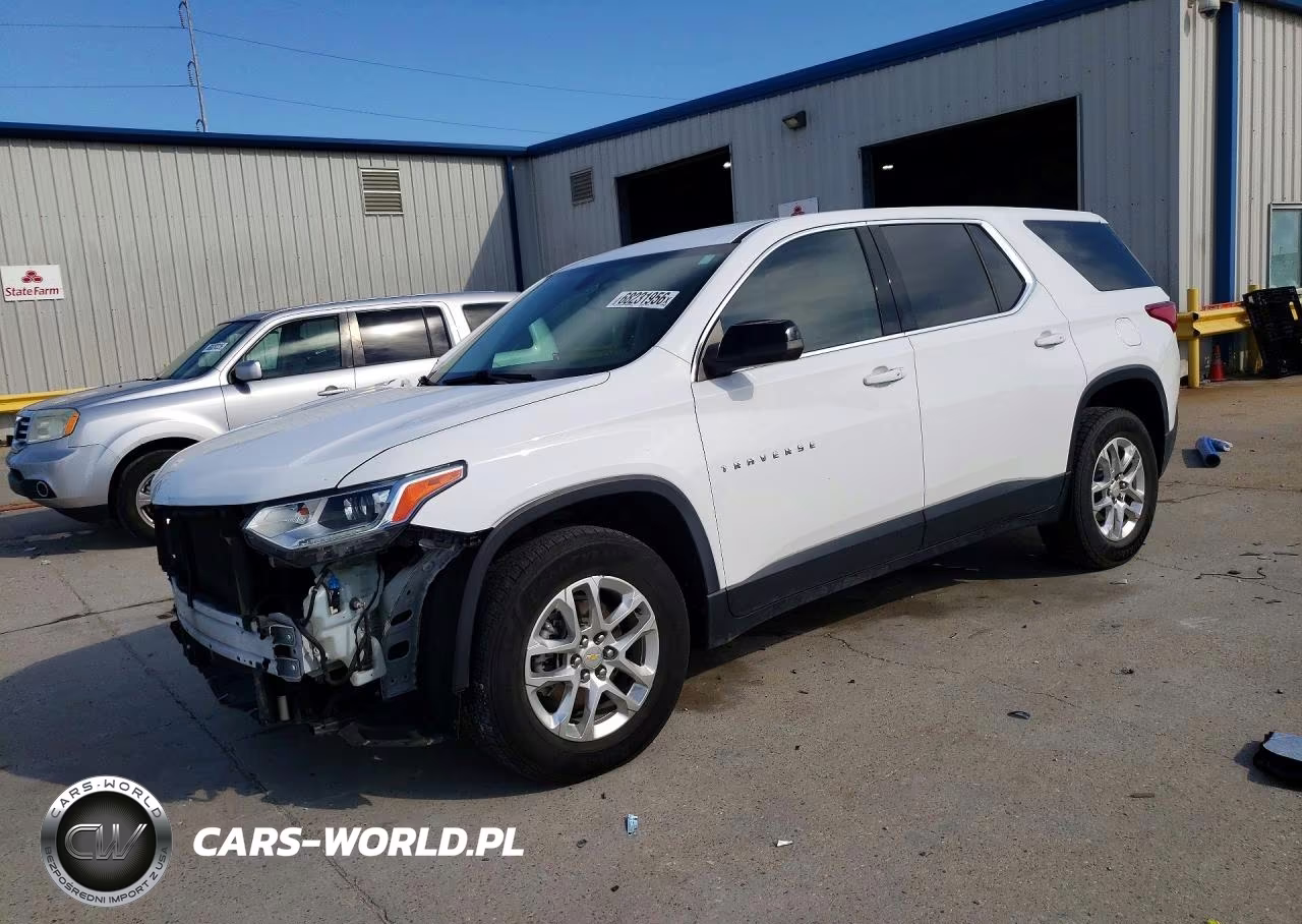 2021 Chevrolet Traverse Ls VIN:1GNERFKW4MJ138504 - 1