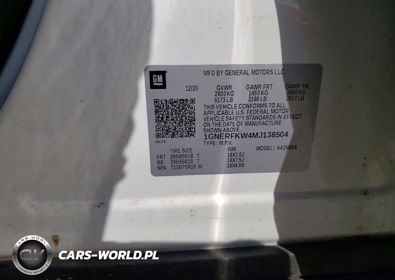 2021 Chevrolet Traverse Ls VIN:1GNERFKW4MJ138504 - 14