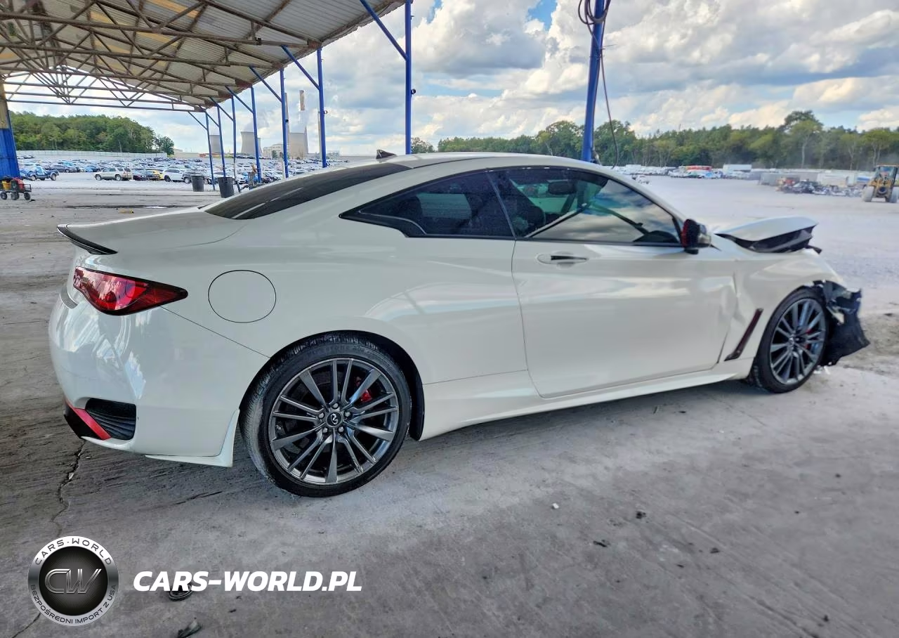 2017 Infiniti Q60 Red Sport 400 VIN:JN1FV7EK9HM610274 - 3