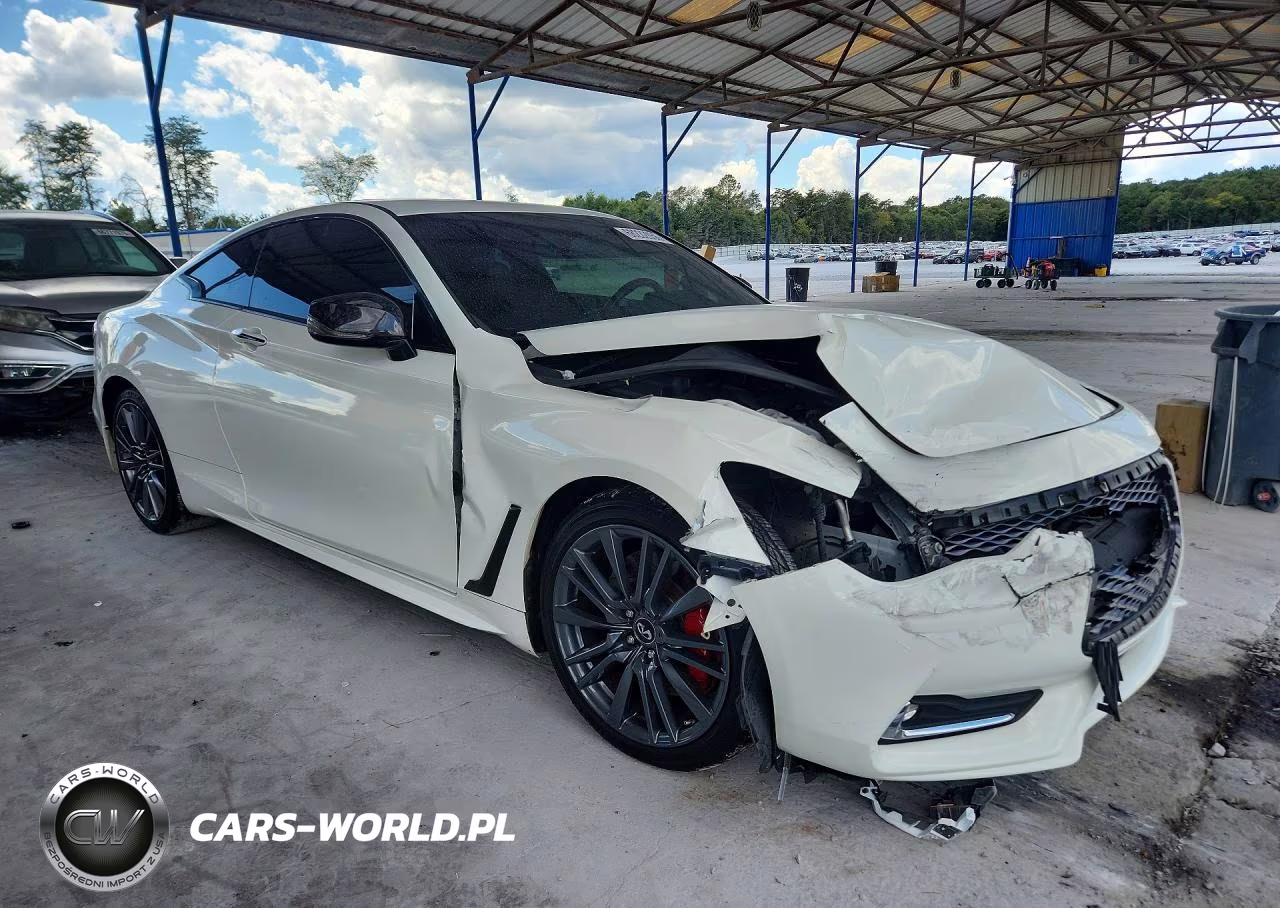 2017 Infiniti Q60 Red Sport 400 VIN:JN1FV7EK9HM610274 - 4