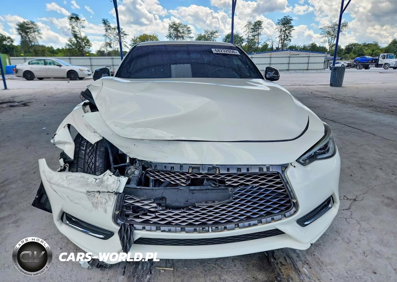 2017 Infiniti Q60 Red Sport 400 VIN:JN1FV7EK9HM610274 - 5