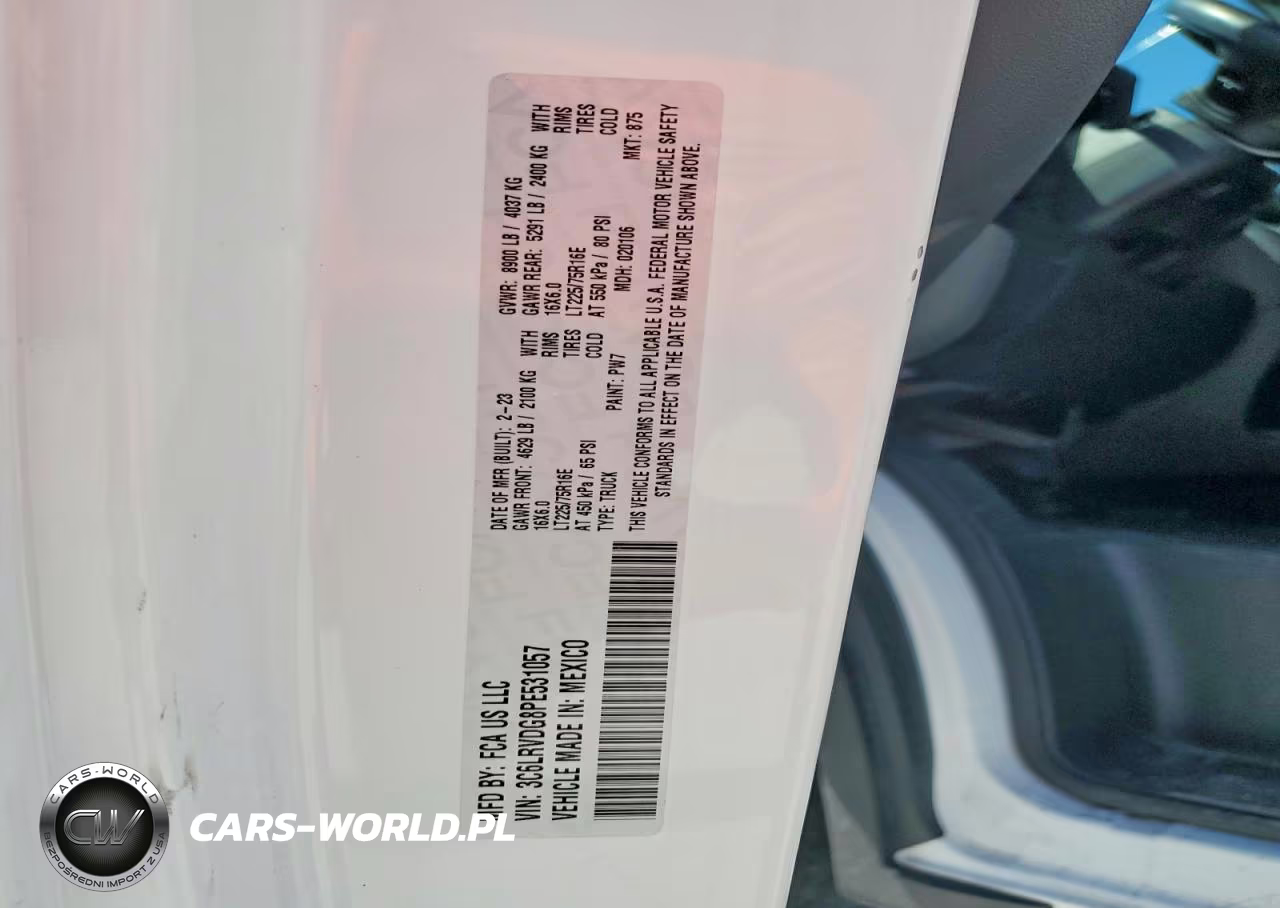 2023 Ram Promaster 2500 2500 High VIN:3C6LRVDG8PE531057 - 14