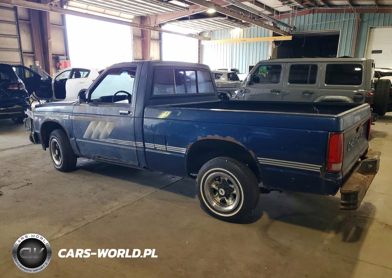 1987 Chevrolet S Truck S10 VIN:1GCBS14E2H2149072 - 2