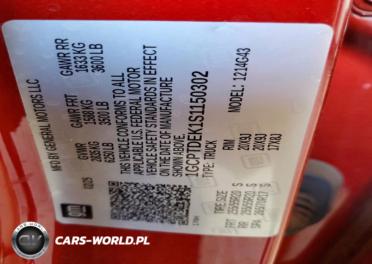 2025 Chevrolet Colorado Z71 VIN:1GCPTDEK1S1150302 - 13