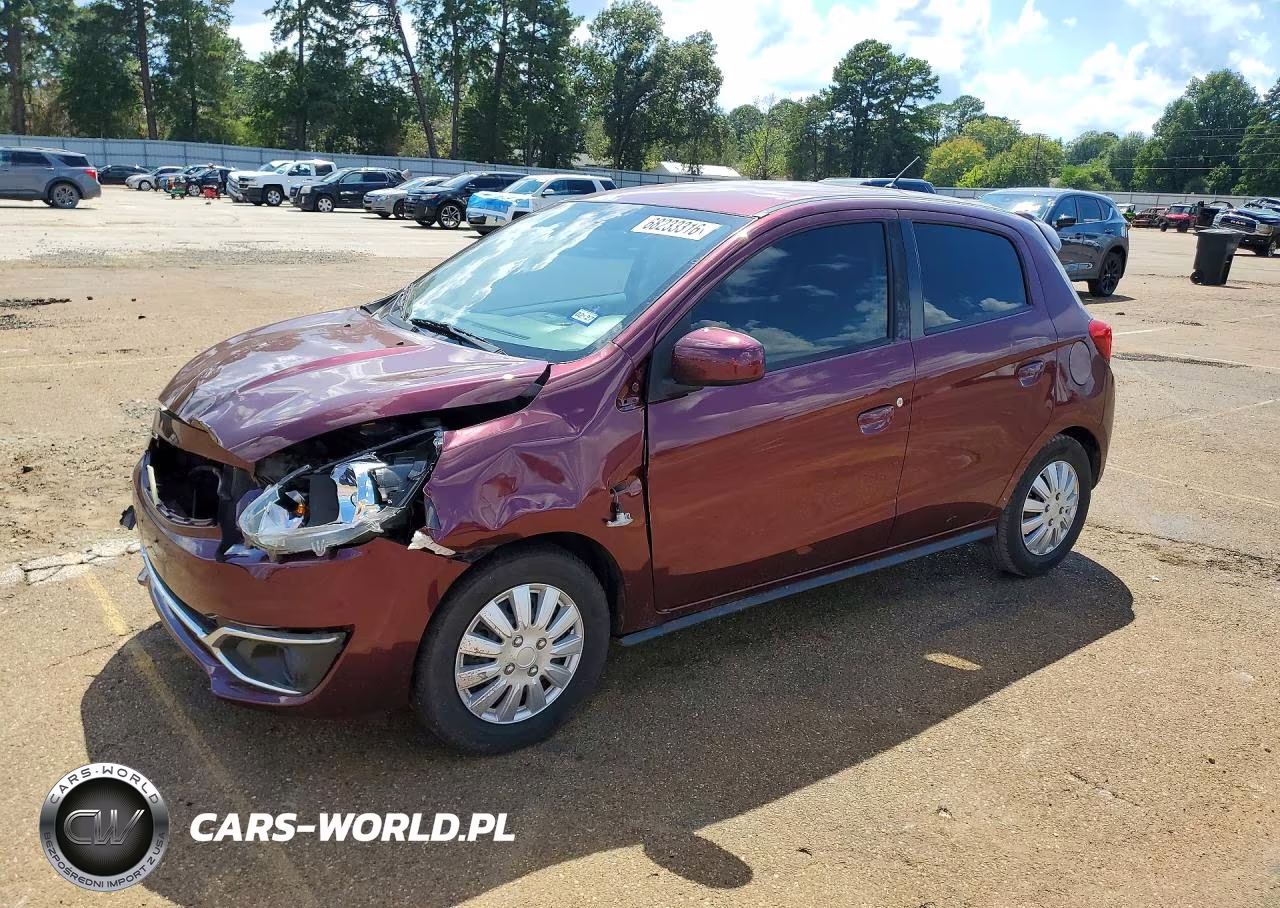 2019 Mitsubishi Mirage Es VIN:ML32A3HJ2KH009424 - 1