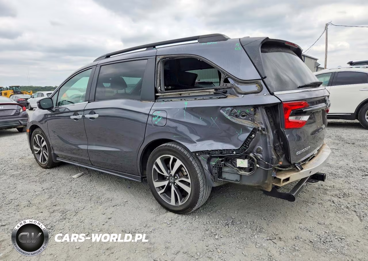 2021 Honda Odyssey Touring VIN:5FNRL6H82MB030443 - 2