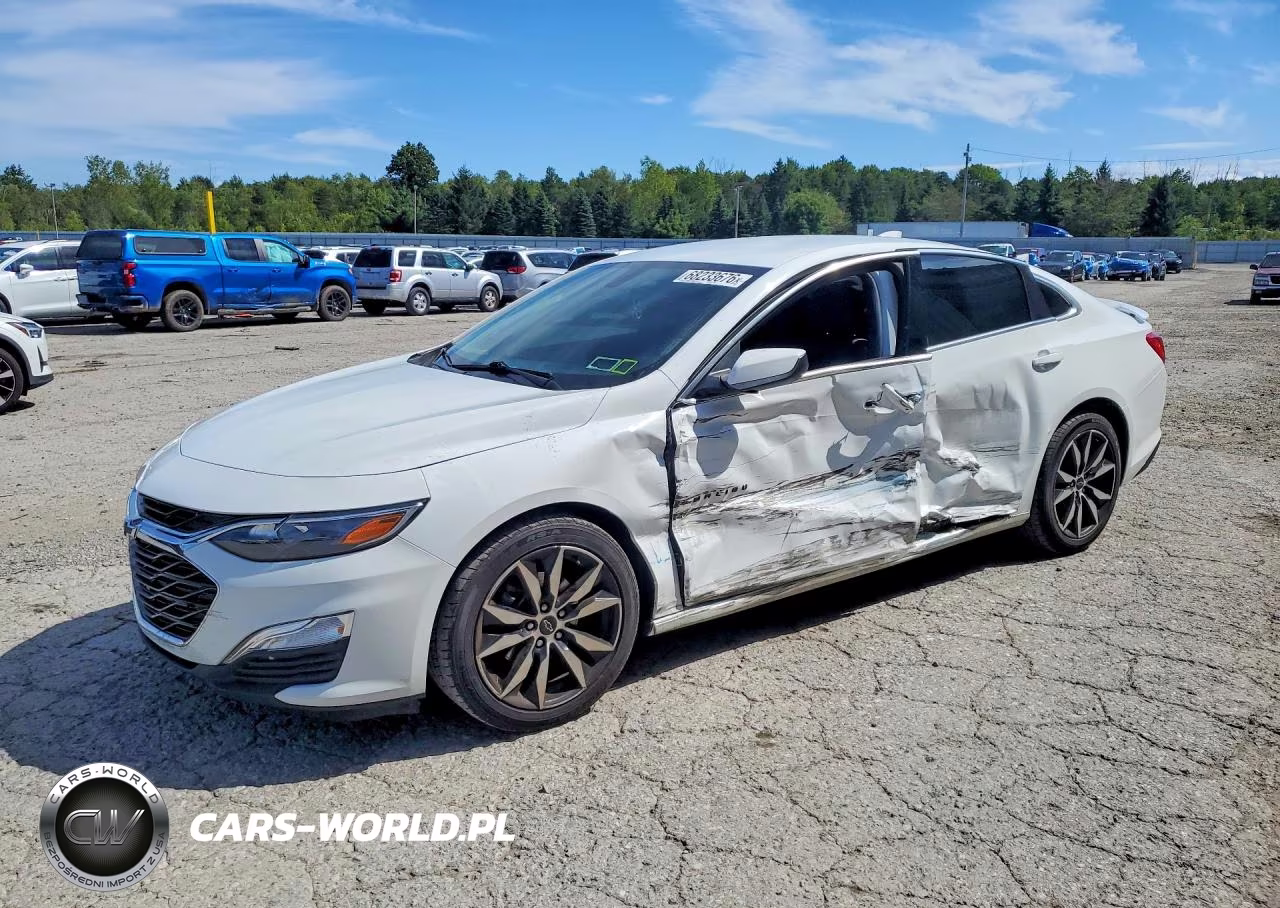 2021 Chevrolet Malibu Rs VIN:1G1ZG5ST5MF045356 - 1