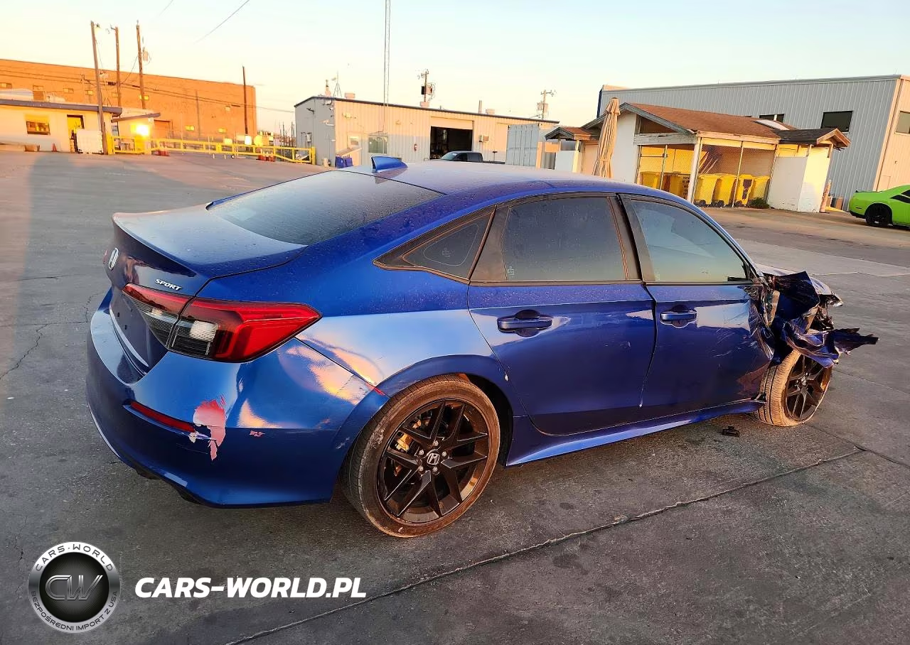 2024 Honda Civic Sport VIN:2HGFE2F55RH589096 - 3
