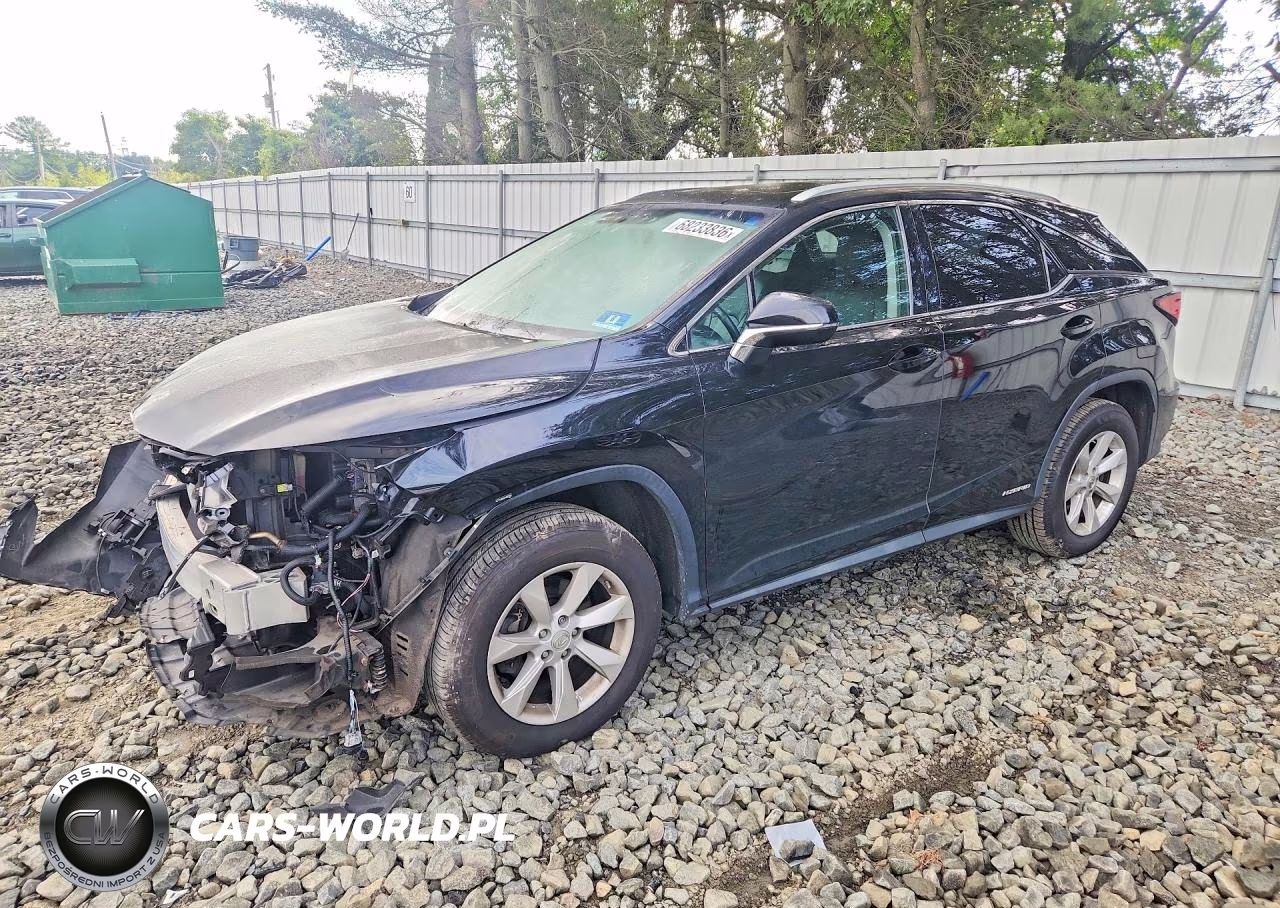 2016 Lexus Rx 450H Base VIN:2T2BGMCA4GC003981 - 1