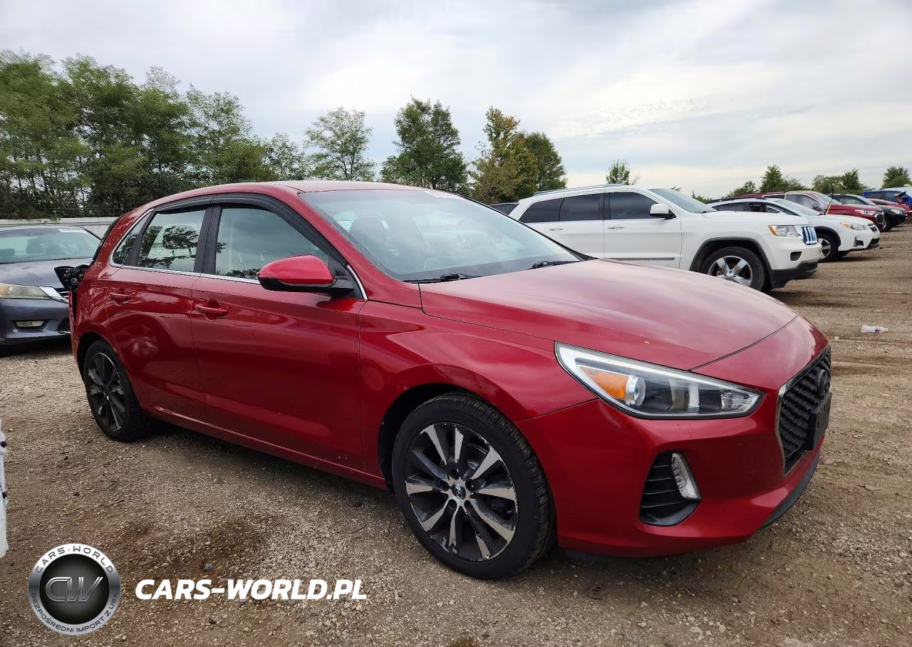 2018 Hyundai Elantra Gt Base VIN:KMHH35LE9JU079219 - 4
