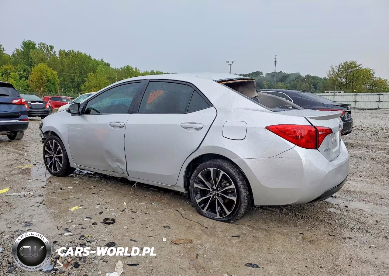 2019 Toyota Corolla Se VIN:2T1BURHE9KC167242 - 2