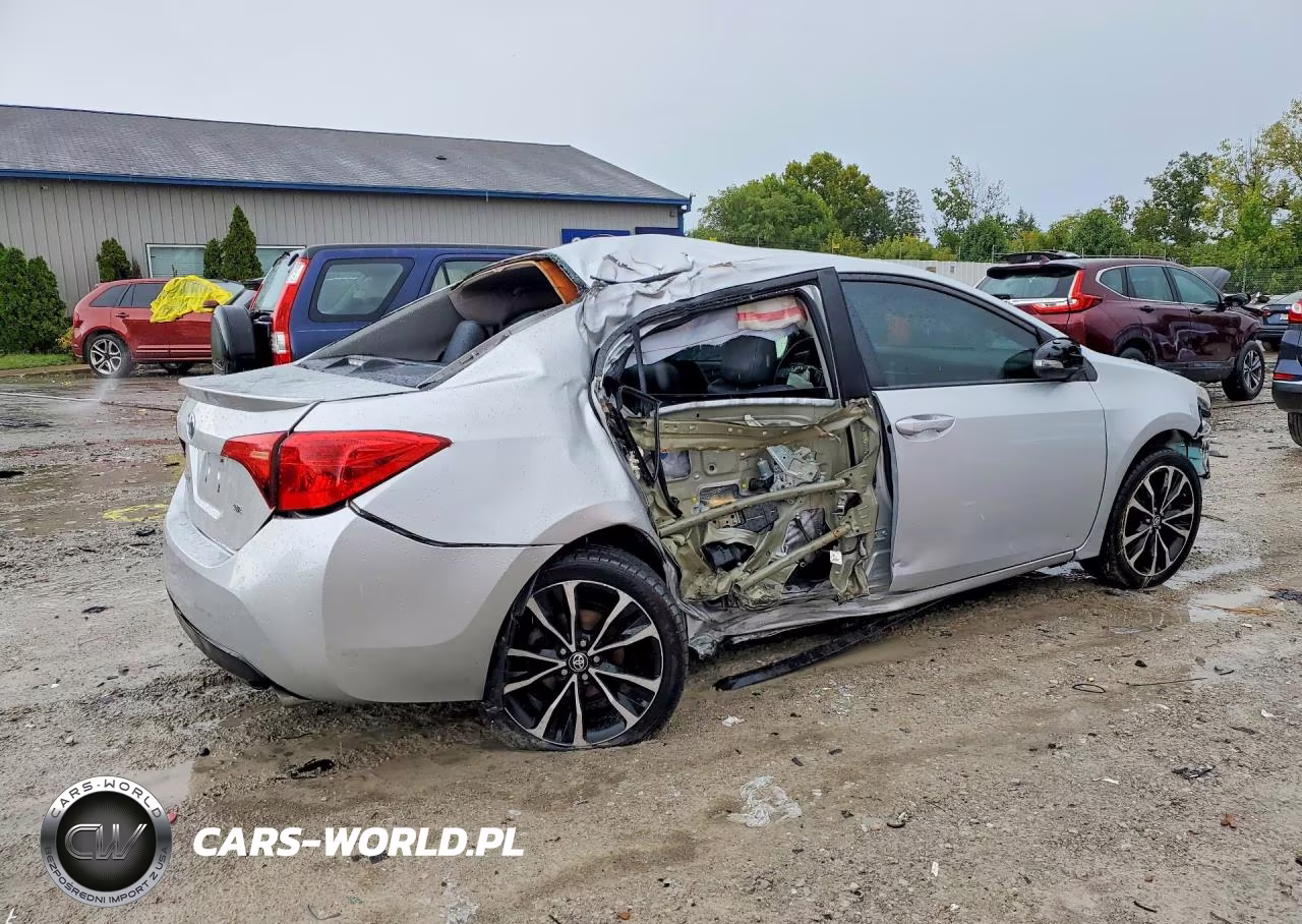 2019 Toyota Corolla Se VIN:2T1BURHE9KC167242 - 3