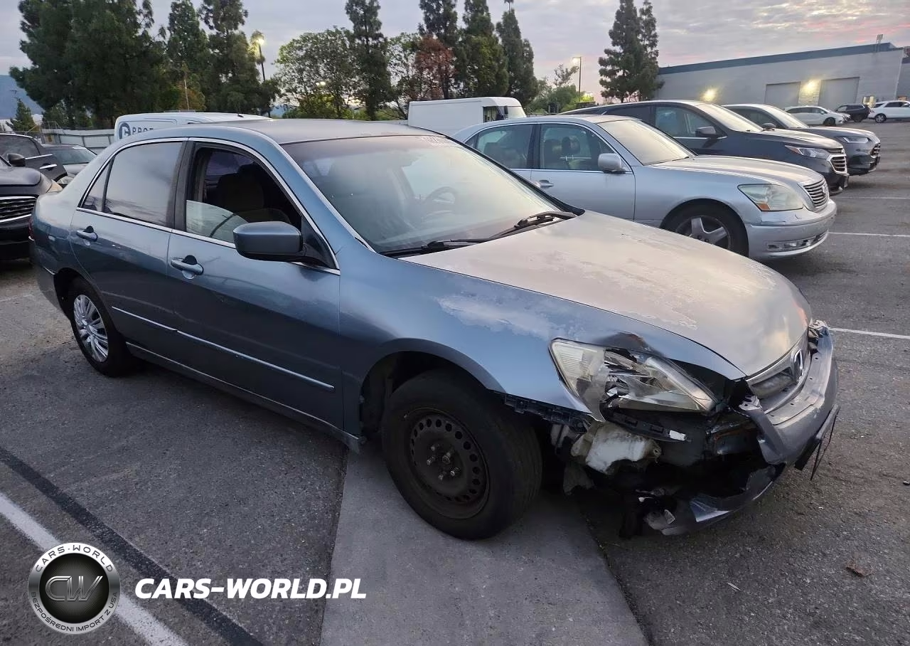 2007 Honda Accord Lx VIN:1HGCM56437A023013 - 4