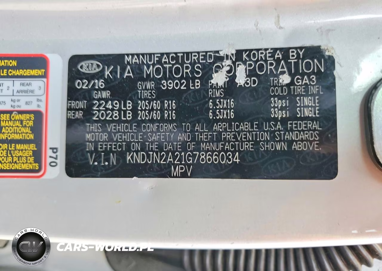 2016 Kia Soul Base VIN:KNDJN2A21G7866034 - 12