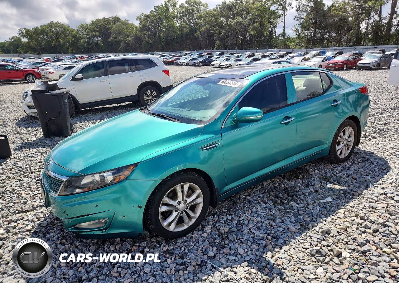 2013 Kia Optima Ex VIN:5XXGN4A72DG119496 - 1