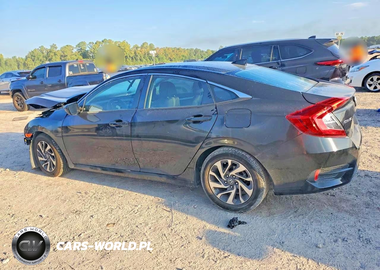 2018 Honda Civic Ex VIN:2HGFC2F72JH508678 - 2