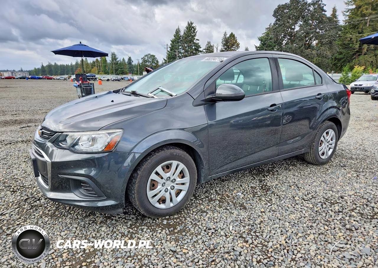 2017 Chevrolet Sonic Ls VIN:1G1JB5SG5H4163570 - 1