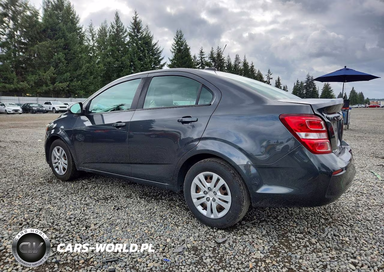 2017 Chevrolet Sonic Ls VIN:1G1JB5SG5H4163570 - 2