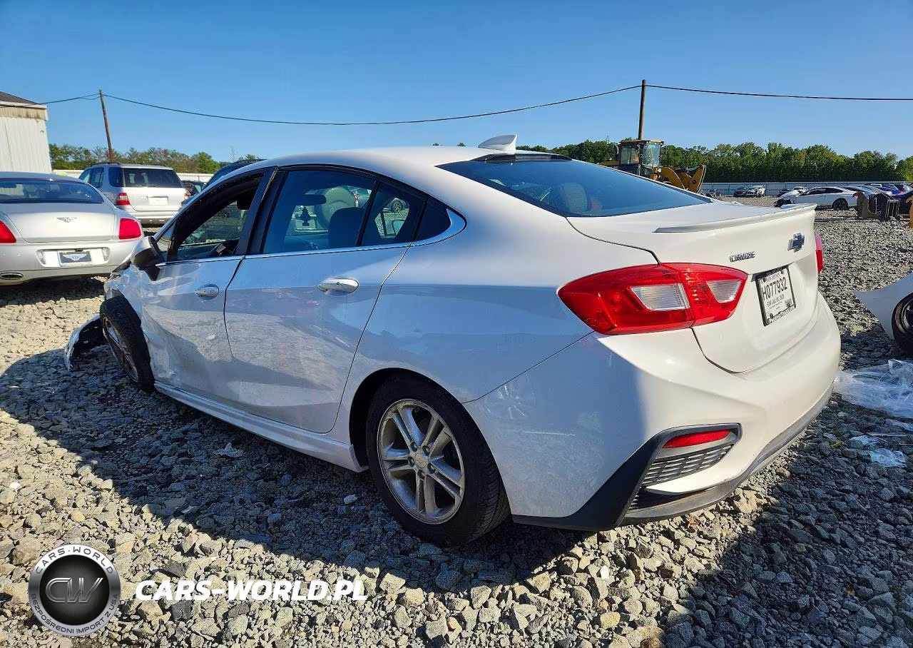 2017 Chevrolet Cruze Lt VIN:1G1BE5SM6H7205406 - 2