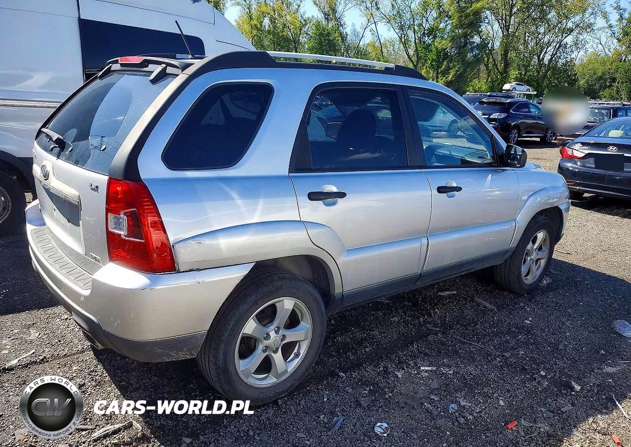 2009 Kia Sportage Lx VIN:KNDJE723897565056 - 3
