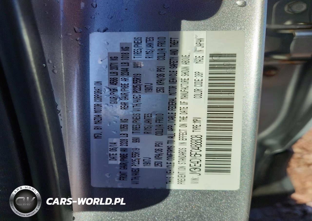 2015 Mazda Cx-5 Gt VIN:JM3KE4DY6F0488808 - 13