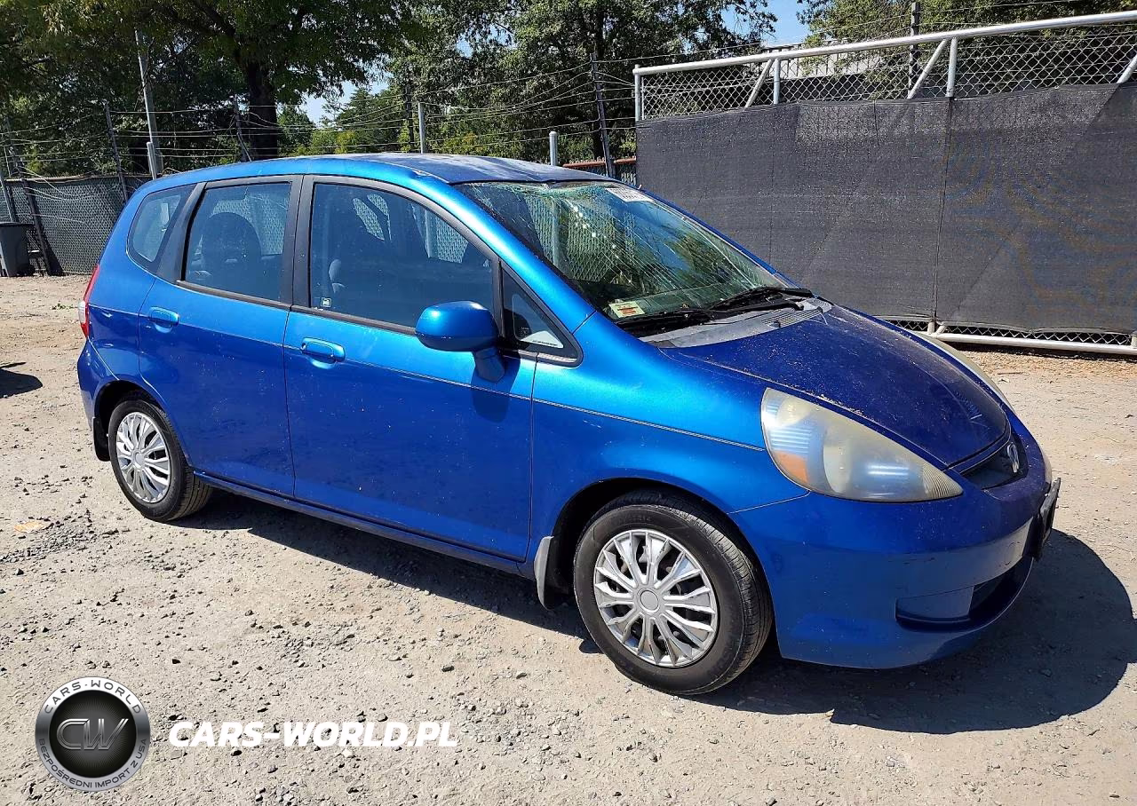 2007 Honda Fit VIN:JHMGD38417S006821 - 4