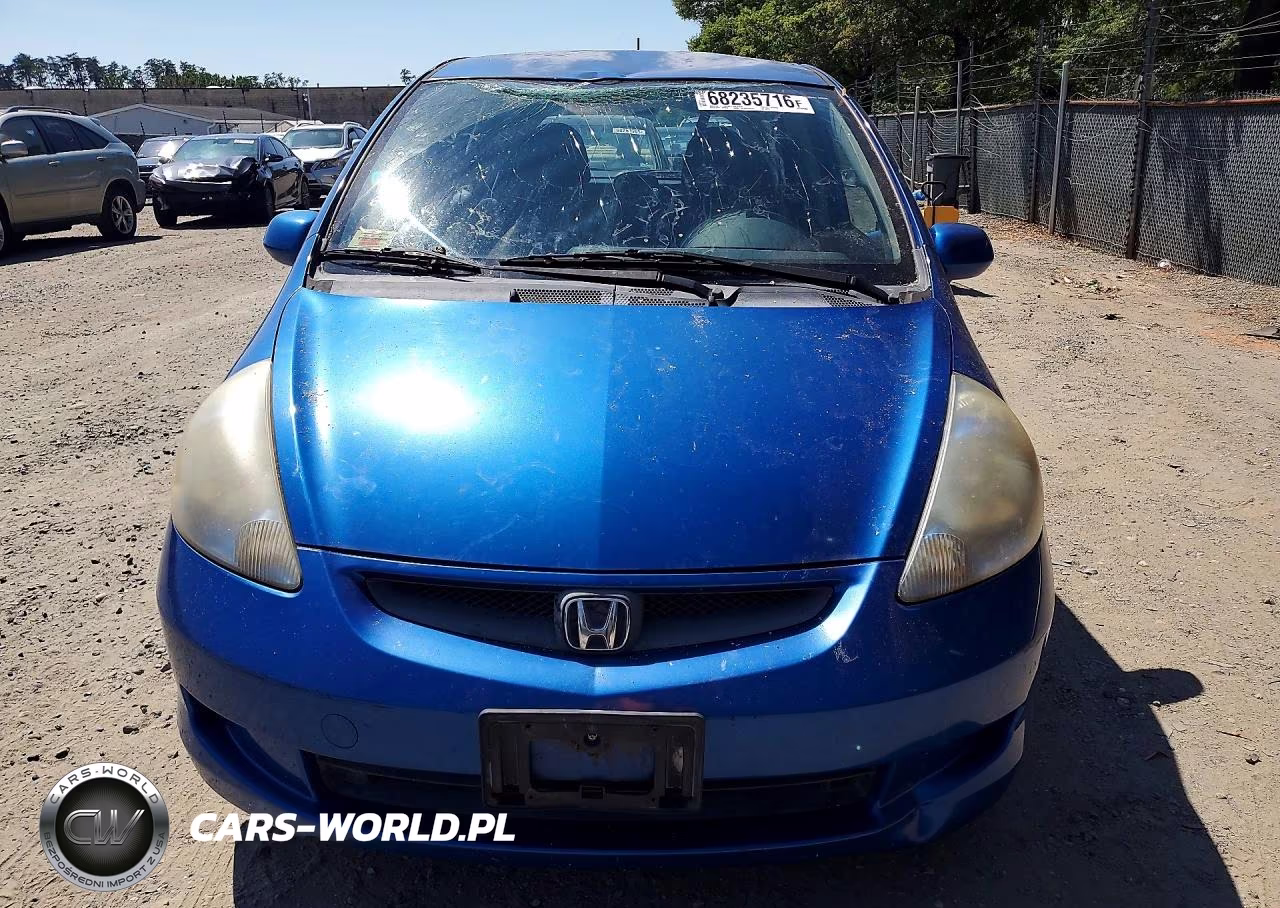 2007 Honda Fit VIN:JHMGD38417S006821 - 5