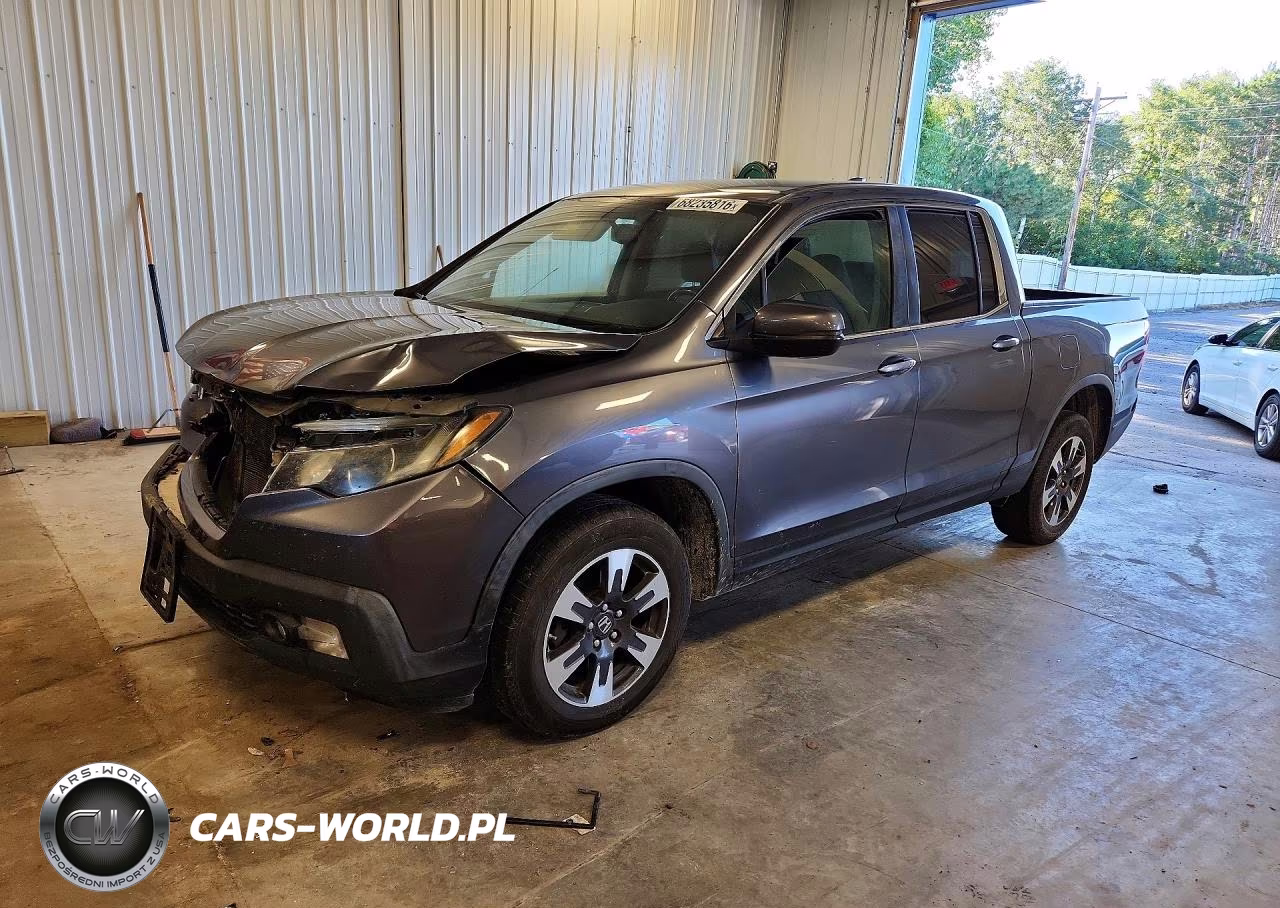 2017 Honda Ridgeline Rtl VIN:5FPYK3F66HB003967 - 1