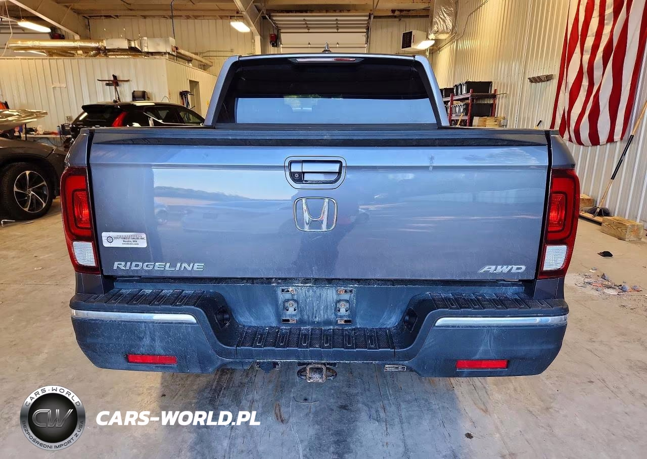 2017 Honda Ridgeline Rtl VIN:5FPYK3F66HB003967 - 6