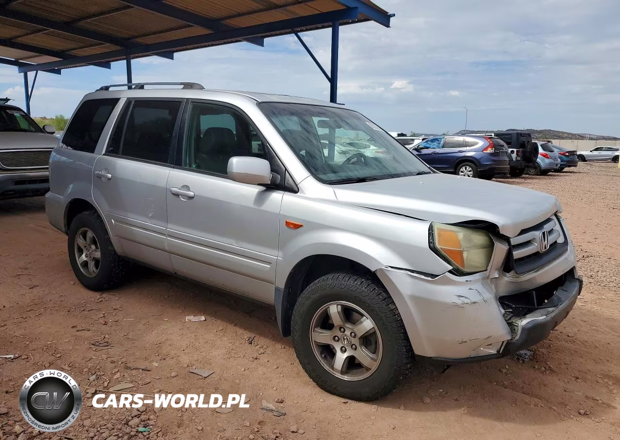 2006 Honda Pilot Ex VIN:2HKYF18746H520559 - 4
