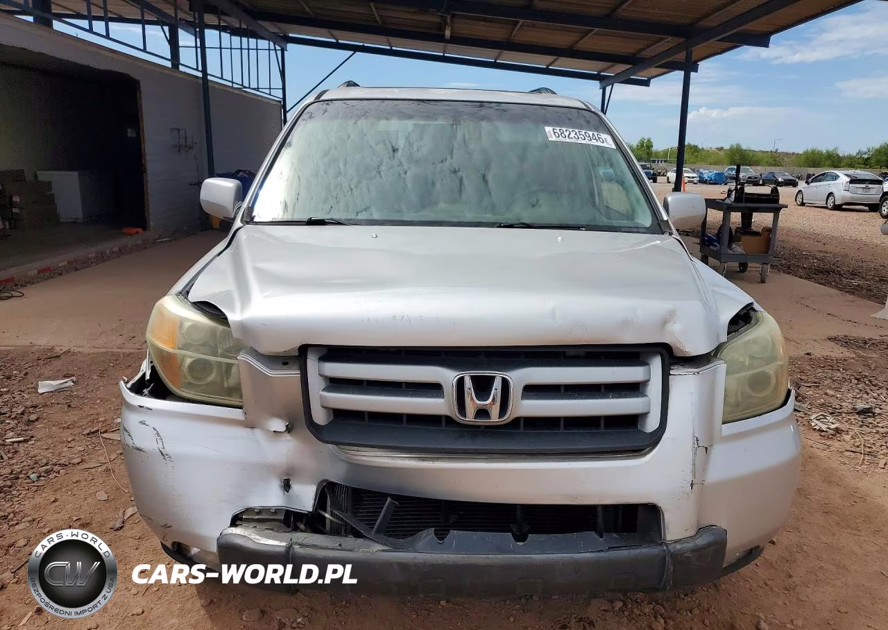 2006 Honda Pilot Ex VIN:2HKYF18746H520559 - 5