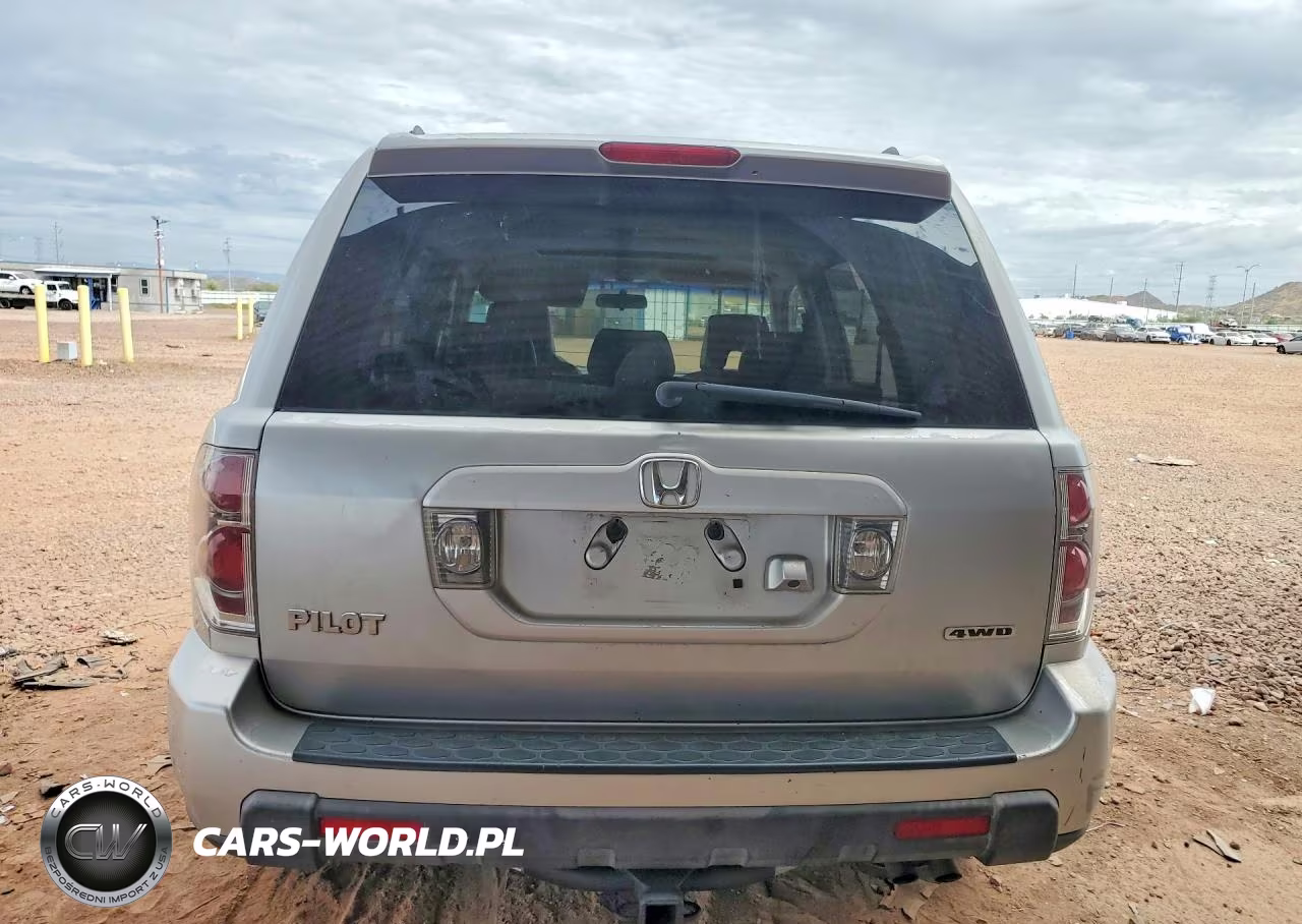2006 Honda Pilot Ex VIN:2HKYF18746H520559 - 6