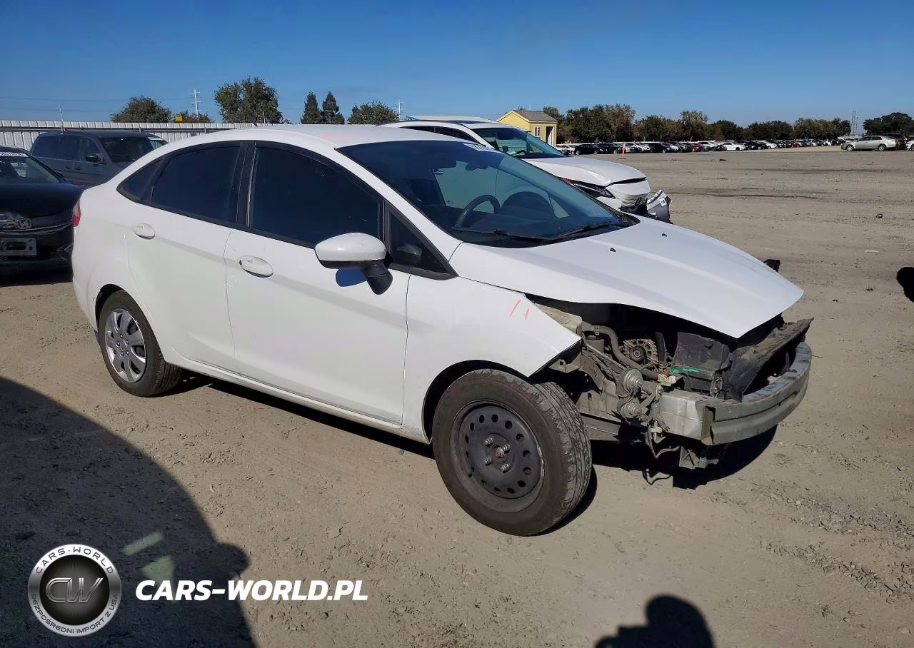2014 Ford Fiesta S VIN:3FADP4AJ6EM102344 - 4