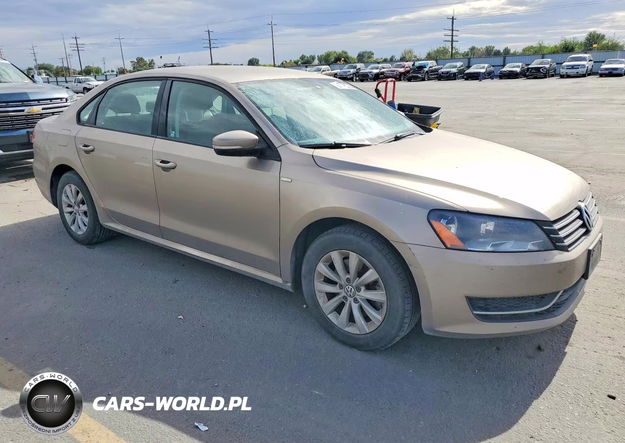 2015 Volkswagen Passat S VIN:1VWAT7A38FC046855 - 4