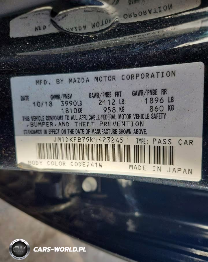 2019 Mazda Cx-3 Sport VIN:JM1DKFB79K1423245 - 12