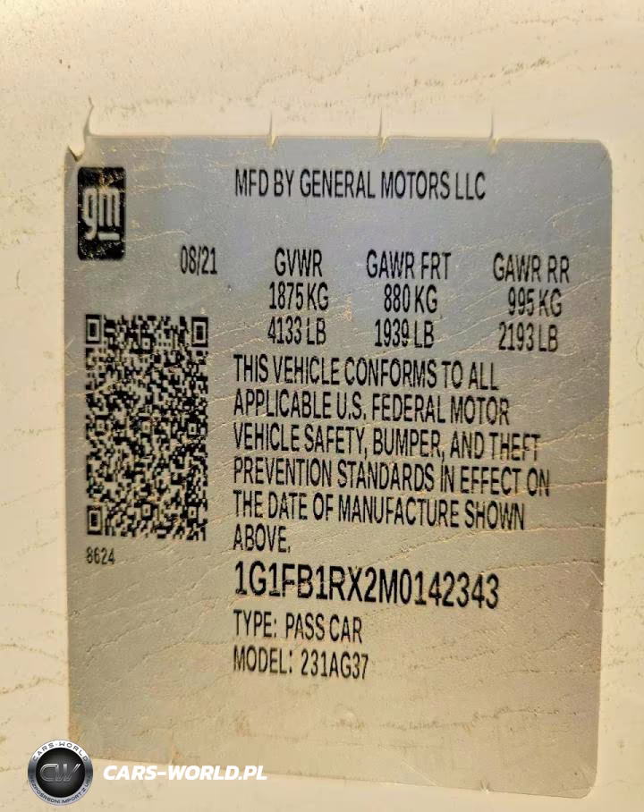 2021 Chevrolet Camaro Ls VIN:1G1FB1RX2M0142343 - 13