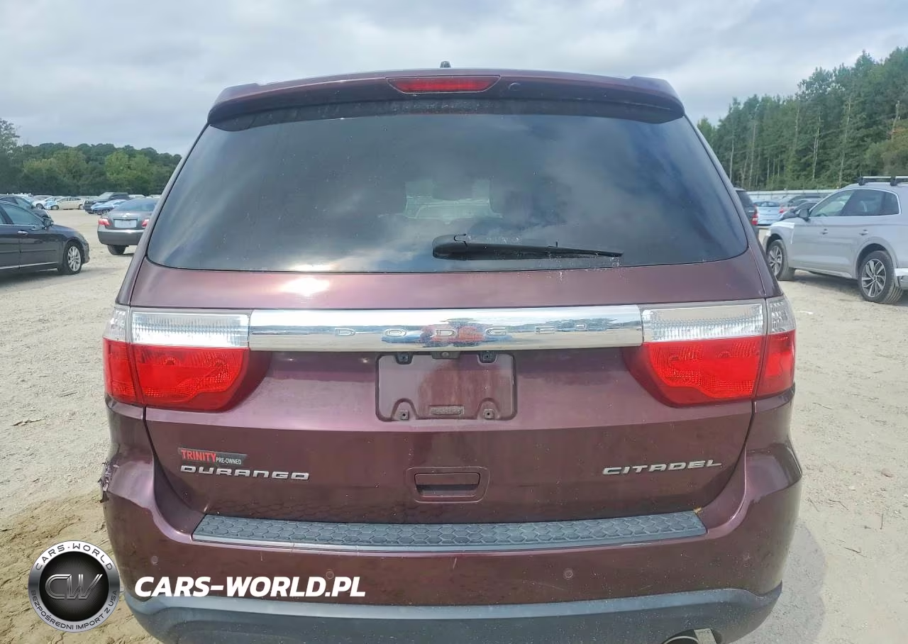 2012 Dodge Durango Citadel VIN:1C4RDJEG1CC322267 - 6